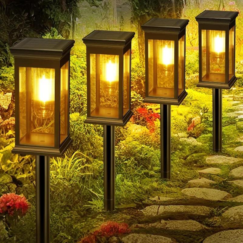 Outdoor Power For Christmas Lights - 4-delige Solar Tuinverlichting, Solar Lampen voor