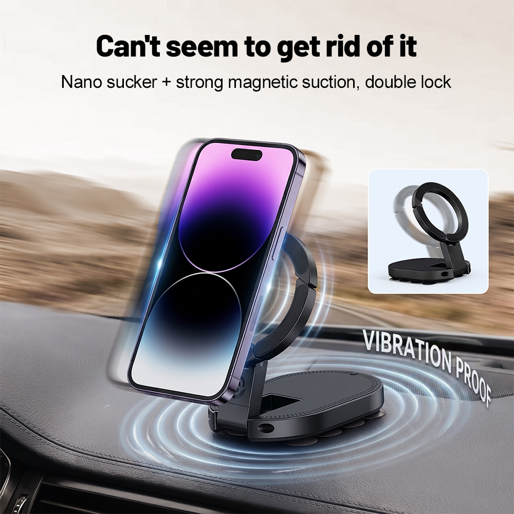 Outdoor Usb Power Supply - 360 ° Draaibare 3-in-1 zuignap magnetische