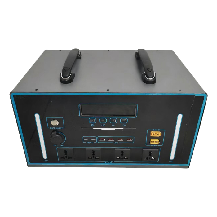 Power Outdoor - AC 2000W 2500W Lifepo4 Batterij MPPT