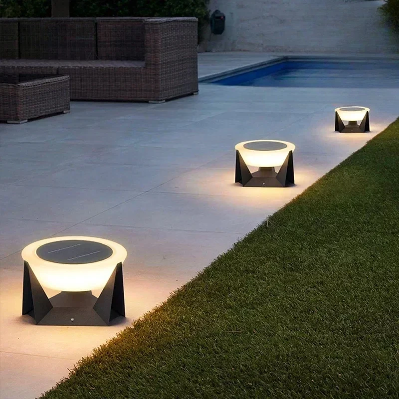 Outdoor Power Post - LED-zonneverlichting Buiten Tuinlicht Kolomlampen Postlicht Waterdicht