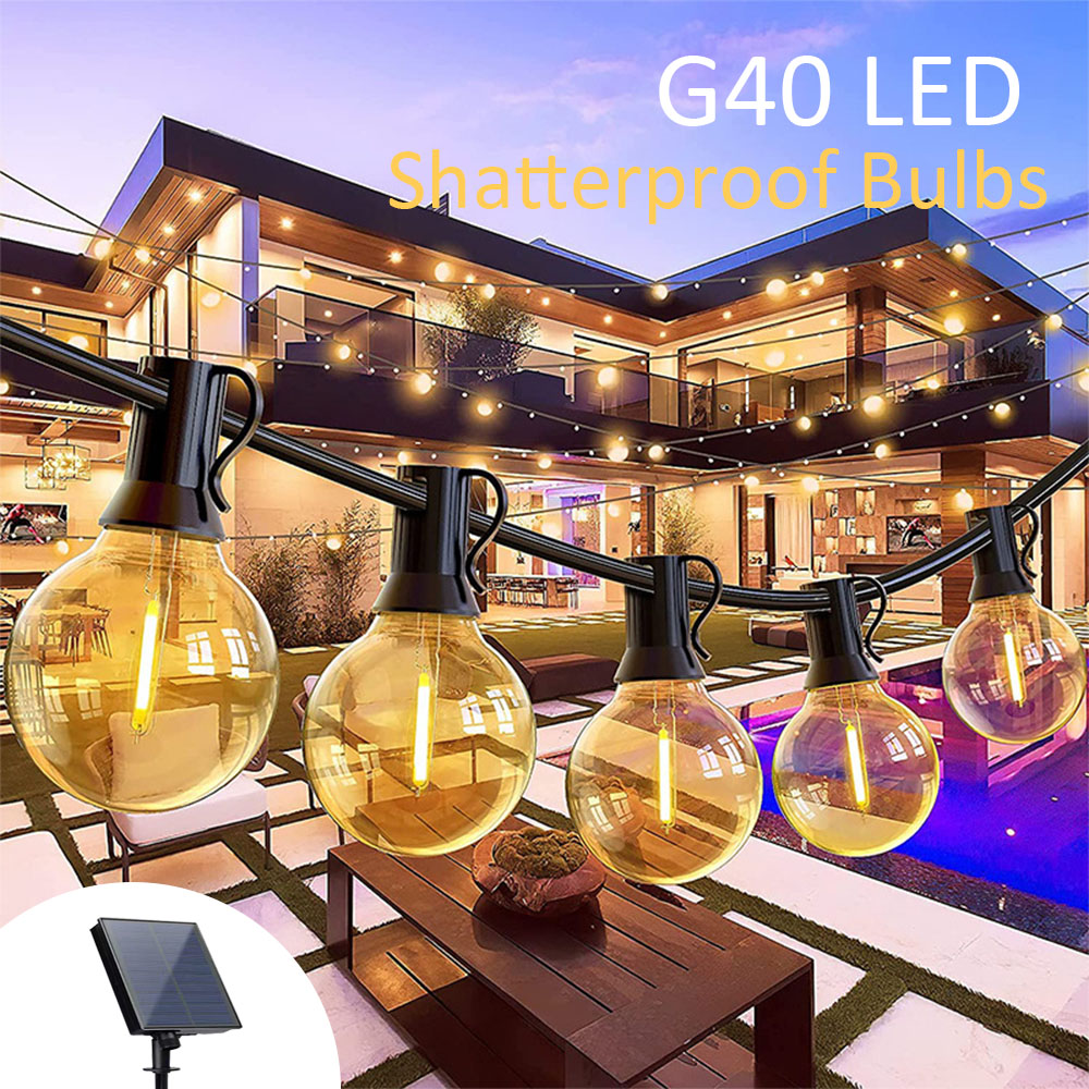Outdoor Power For Christmas Lights - Outdoor 40led G40 Lampen Bruiloft Camping