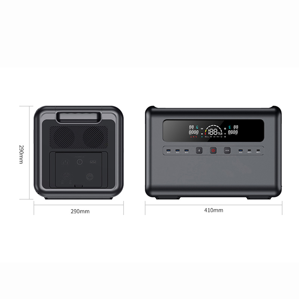 2400W Zonne-energiegenerator,  - Power Outdoor recensie en prijs