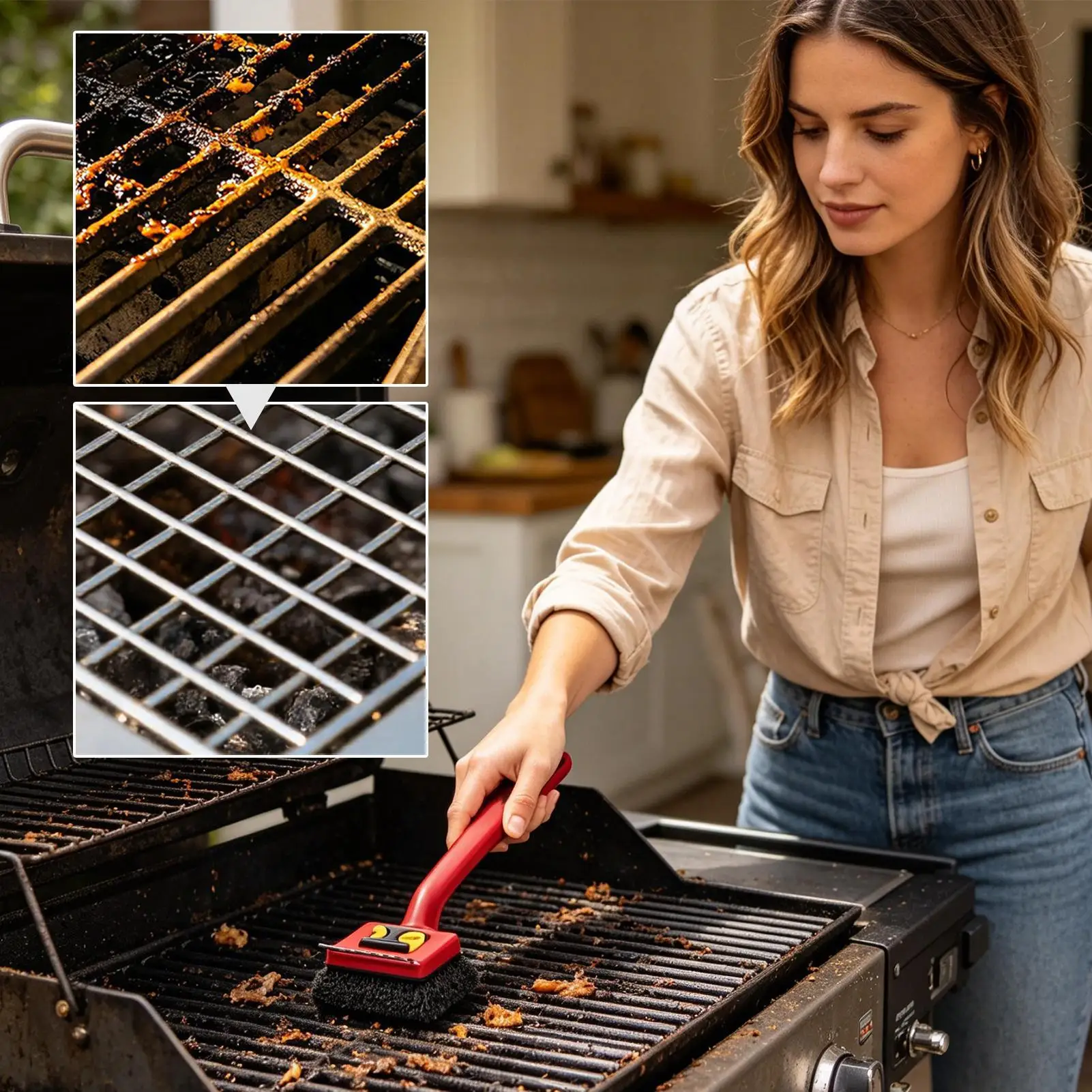 Elektrische grillborstel met l - Outdoor Power Grill recensie en prijs