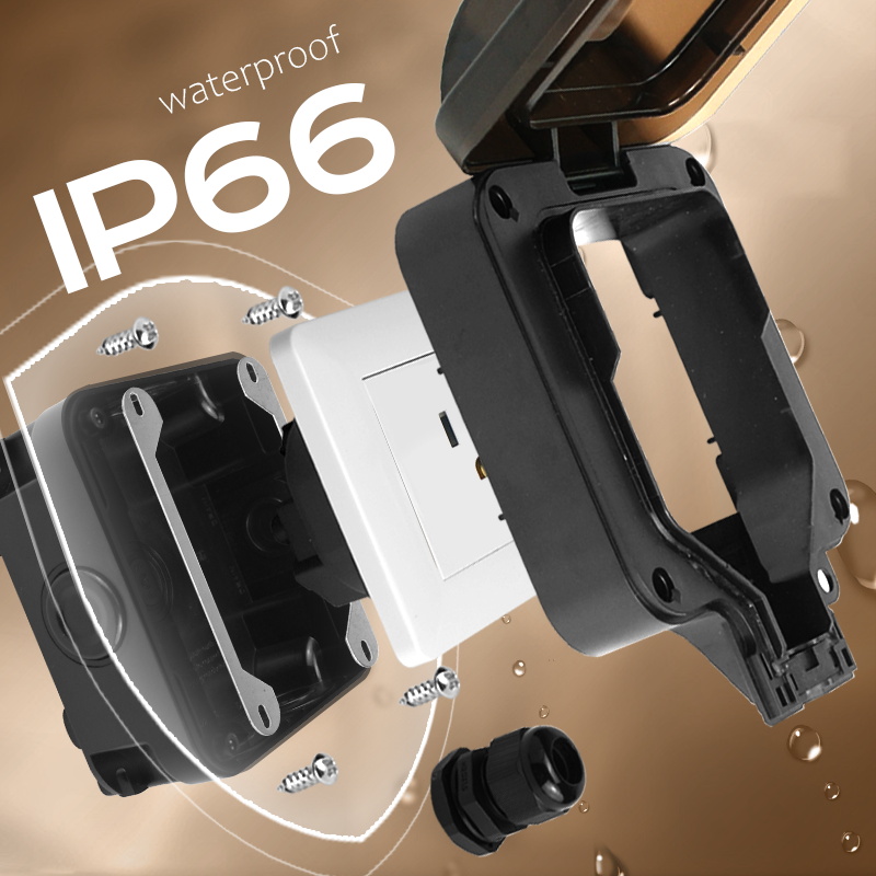 Avoir IP66 waterdichte wandcon - Outdoor Power Strip recensie en prijs