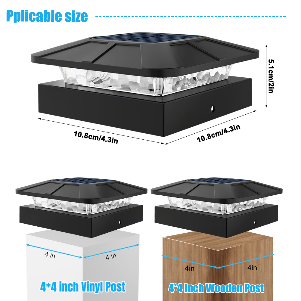 Outdoor Solar Post Cap Lights  - Outdoor Power Post recensie en prijs