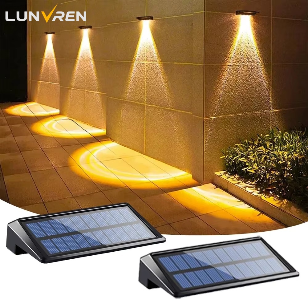 2-pack zonne-wandlampen 4 LED  - Outdoor Power Post recensie en prijs