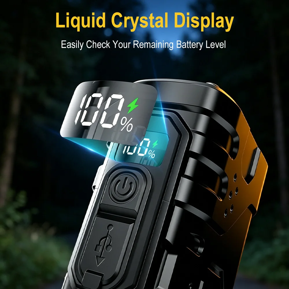 BORUIiT Handkruk EDC LED-zakla - Outdoor Usb Power Supply recensie en prijs