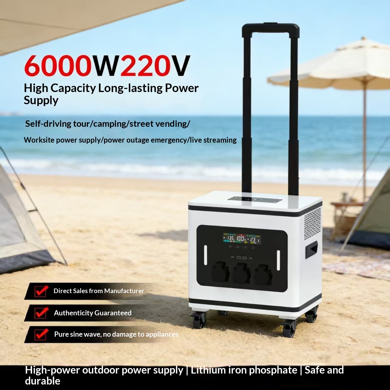 Lithium-ionbatterij Mobiele bu - Power Outdoor recensie en prijs