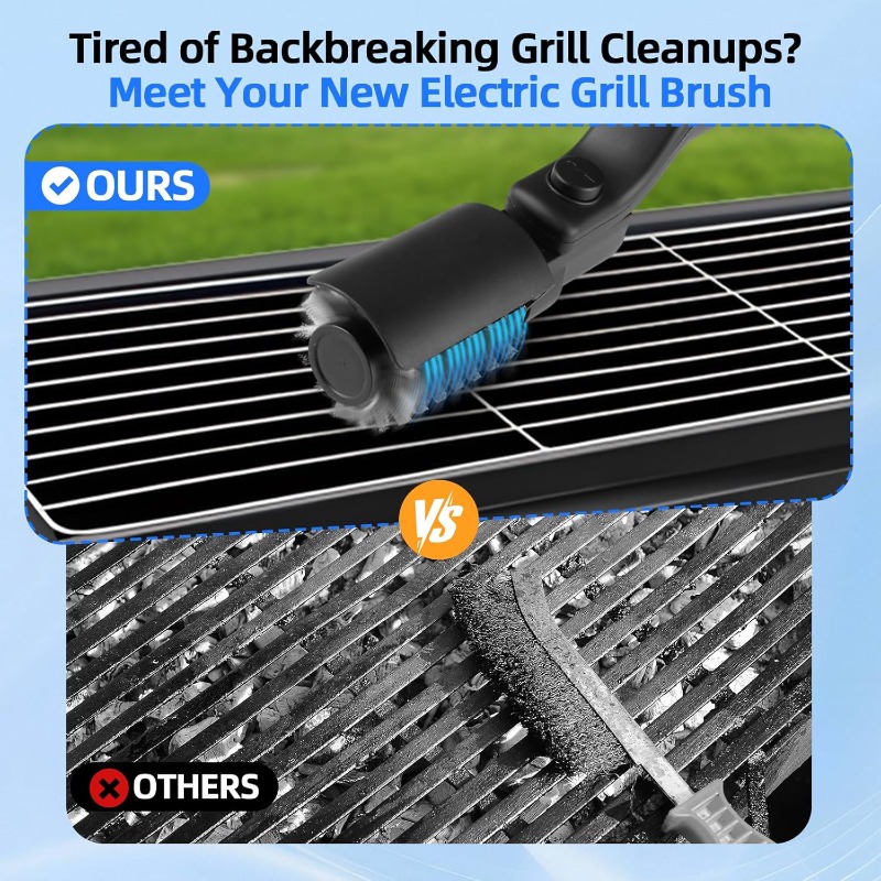 Elektrische grillborstel 2 in  - Outdoor Power Grill recensie en prijs