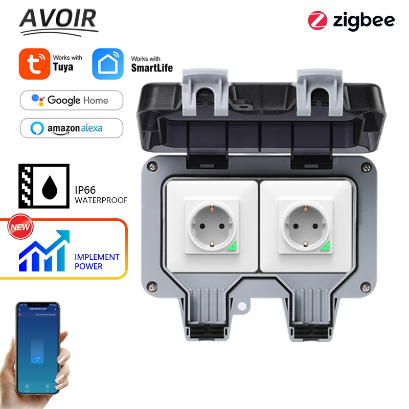Avoir Tuya Zigbee Stopcontacte - Outdoor Power Strip recensie en prijs
