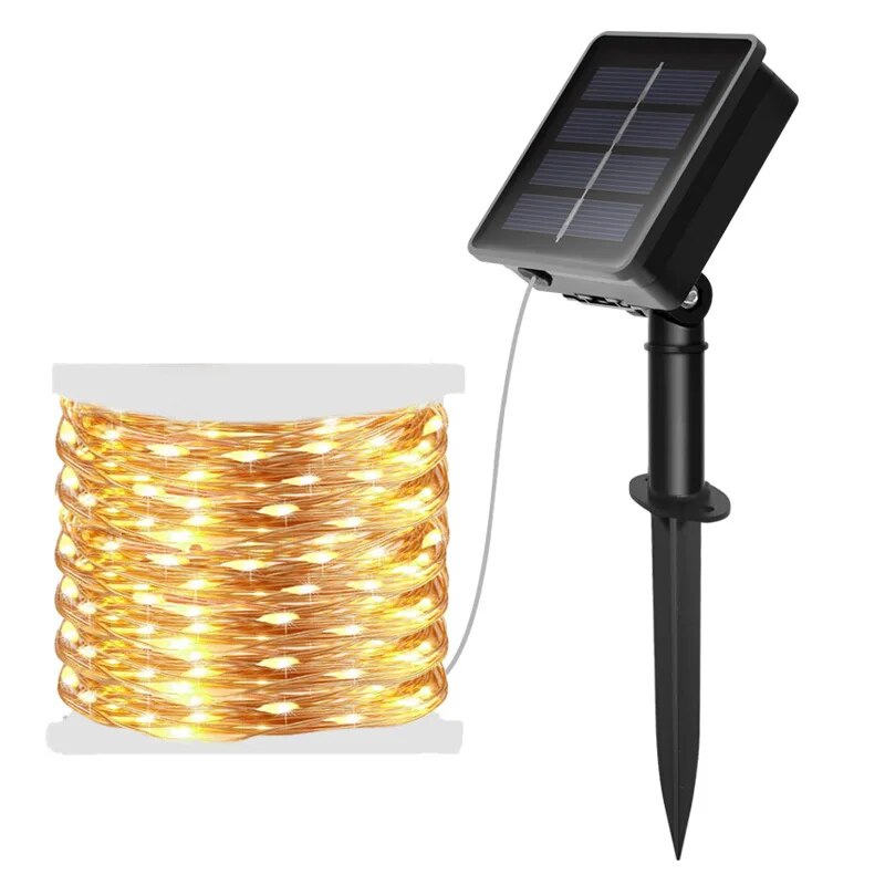 100 Led Solar Fee Waterdichte  - Outdoor Power For Christmas Lights recensie en prijs