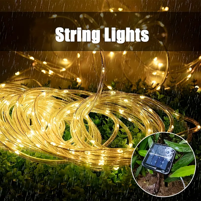 LED-buizen op zonne-energie vo - Outdoor Power For Christmas Lights recensie en prijs