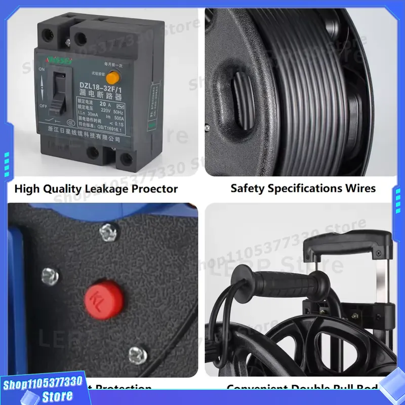 50m zware kwaliteit verlengkab - Quality Outdoor Power recensie en prijs