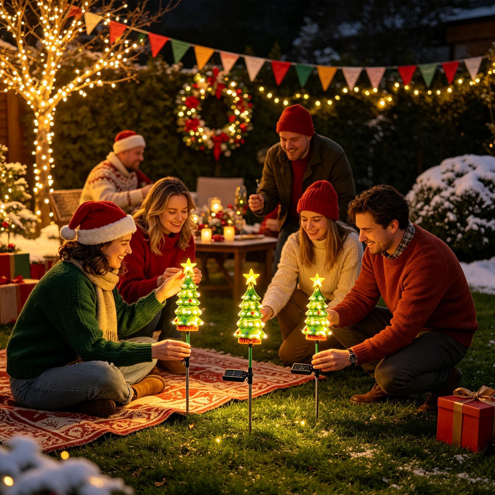Buitenkerstboom op zonne-energ - Outdoor Power For Christmas Lights recensie en prijs