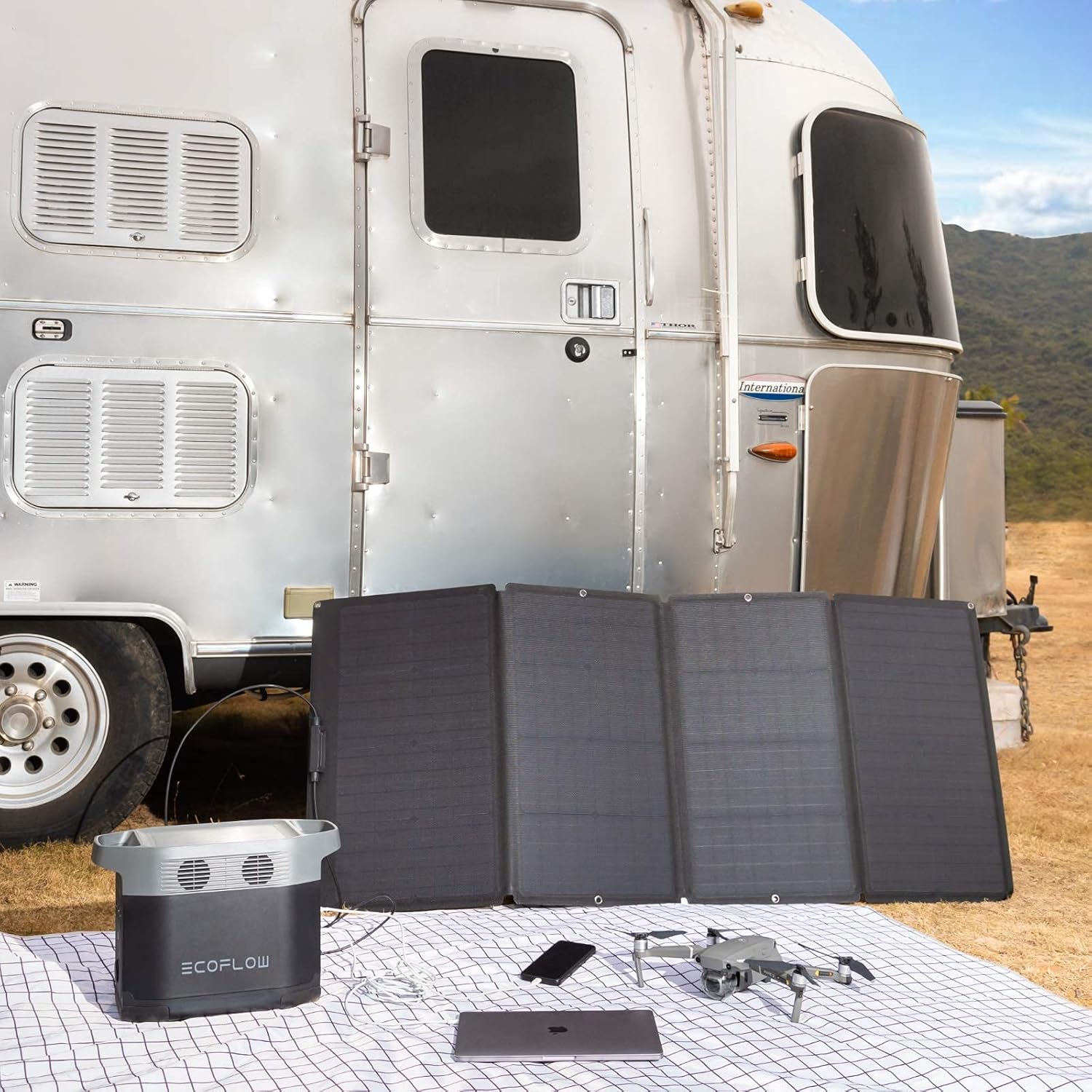 160 Watt opvouwbaar zonnepanee - Power Outdoor recensie en prijs